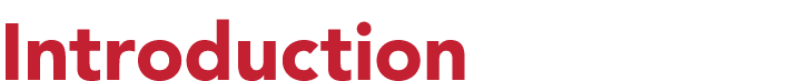 Introduction 