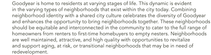 Goodyear is home to residents at varying stages of life. This dynamic is evident in the varying types of neighborhood...