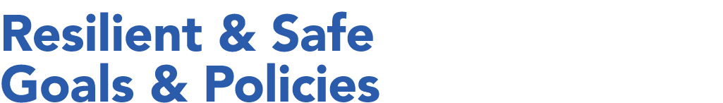Resilient & Safe Goals & Policies 