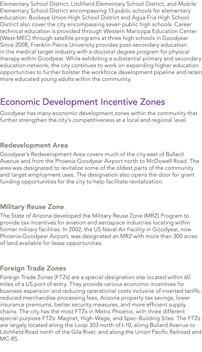 Elementary School District, Litchfield Elementary School District, and Mobile Elementary School District encompassing...