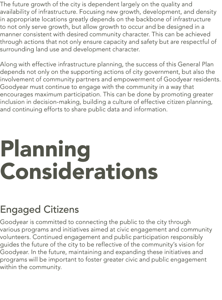 The future growth of the city is dependent largely on the quality and availability of infrastructure. Focusing new gr...
