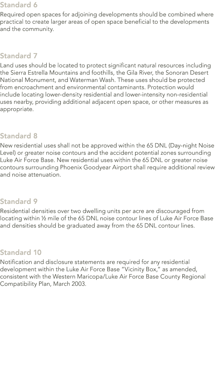 Standard 6 Required open spaces for adjoining developments should be combined where practical to create larger areas ...