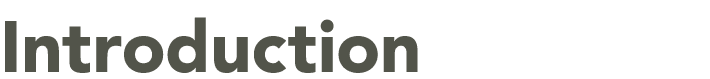 Introduction