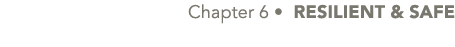  Chapter 6 • RESILIENT & SAFE