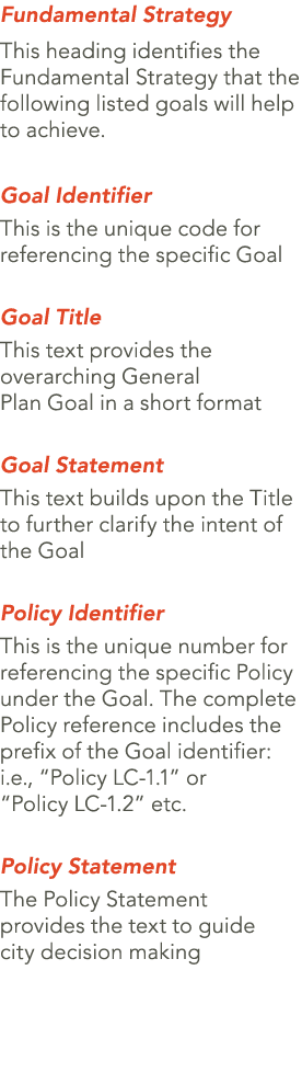 Fundamental Strategy This heading identifies the Fundamental Strategy that the following listed goals will help to ac...