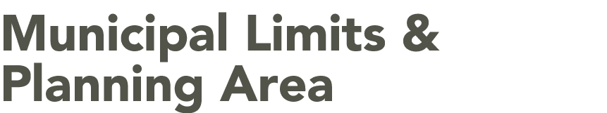 Municipal Limits & Planning Area